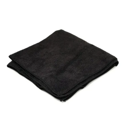 250 GSM Black Microfiber Towels for Car Wash & Auto Detailing (14×14, 600/Pack) — $0.28 / Towel